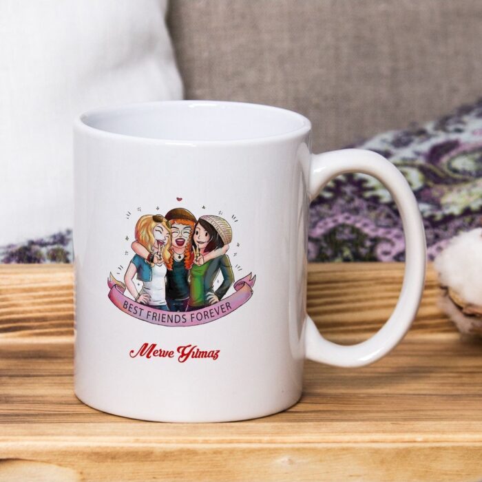 3 KIZ KARDEŞ BARDAĞI