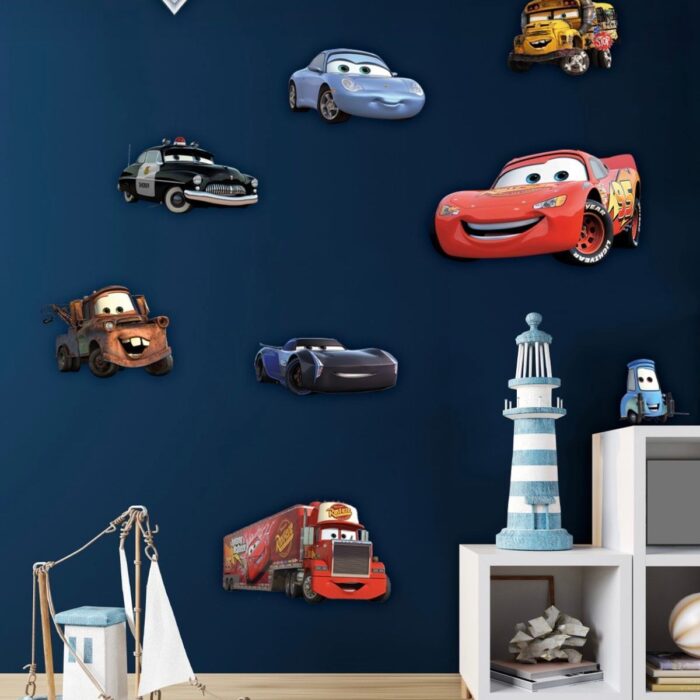 Şimşek Mcqueen Kaliteli Duvar Stickerı