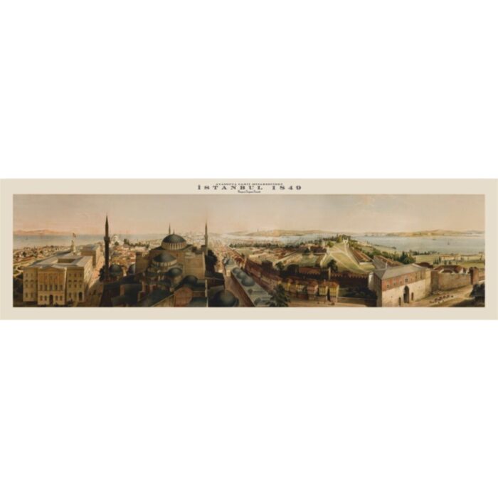 Istanbul Panorama Duvar Stickerı
