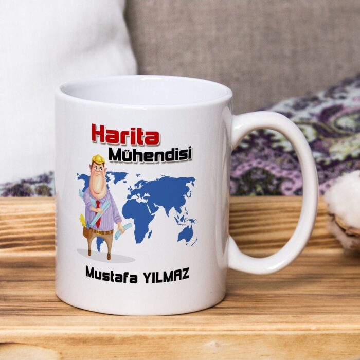 HARİTA MÜHENDİSİ BARDAĞI
