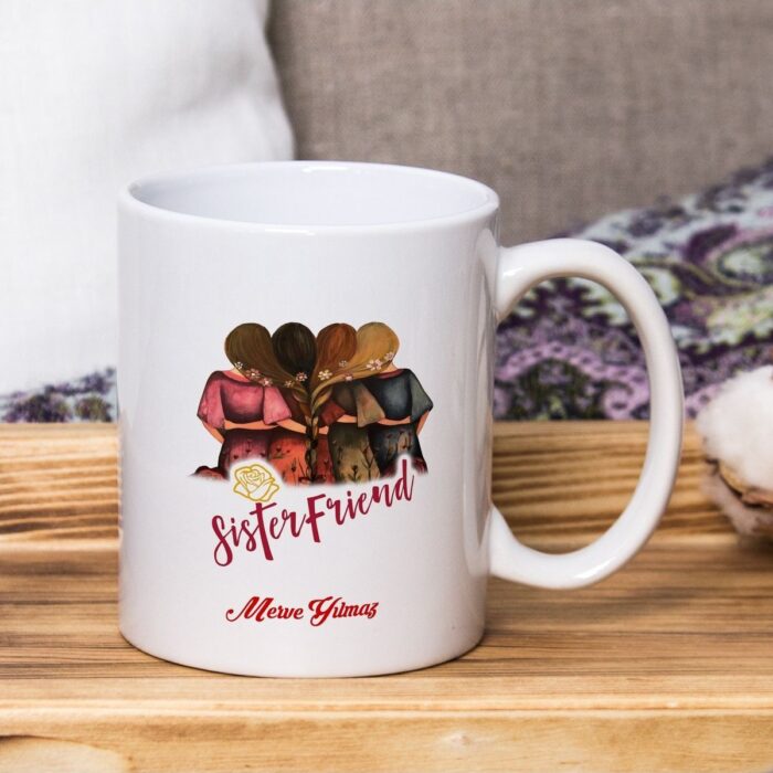 4 KIZ KARDEŞ BARDAĞI